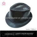 Black Fashion Sequin Fedora Hat